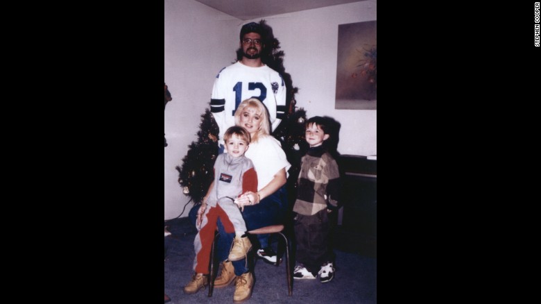 A family photo shows Darlie Routier; her husband, Darin; and their sons Dam...