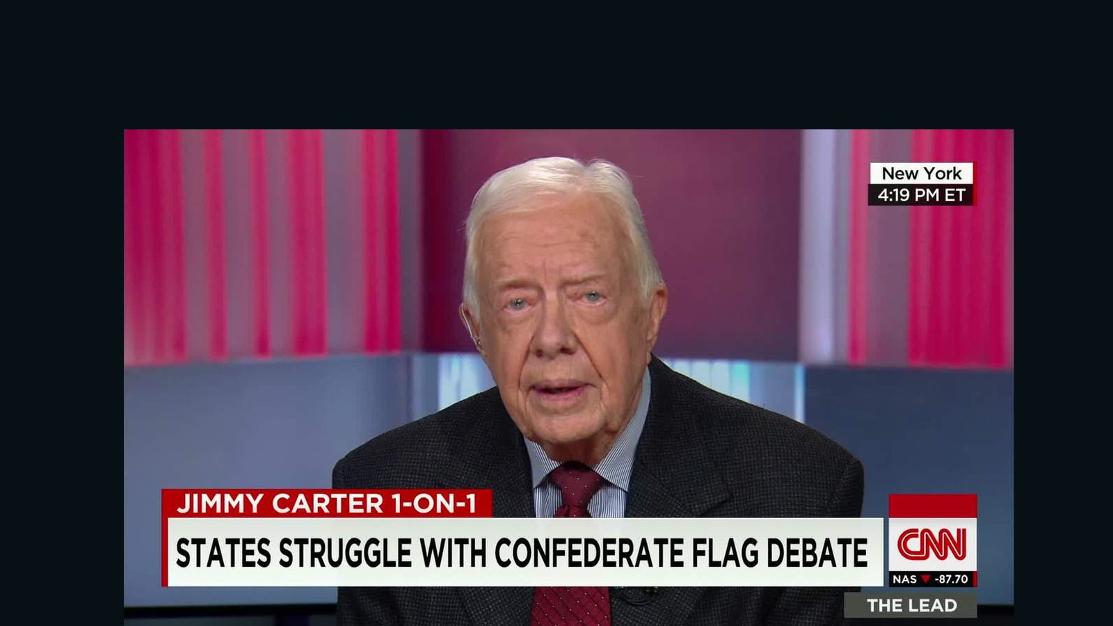 Carter We Should Do Away With The Confederate Flag Cnn Video