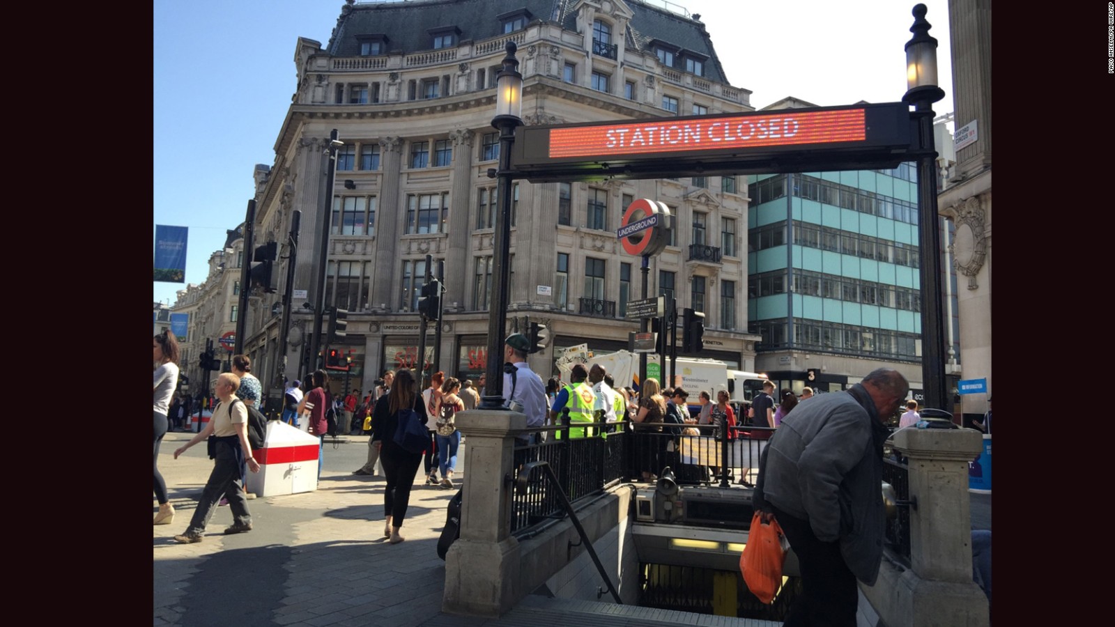 London Tube strike Residents pack the last trains CNN