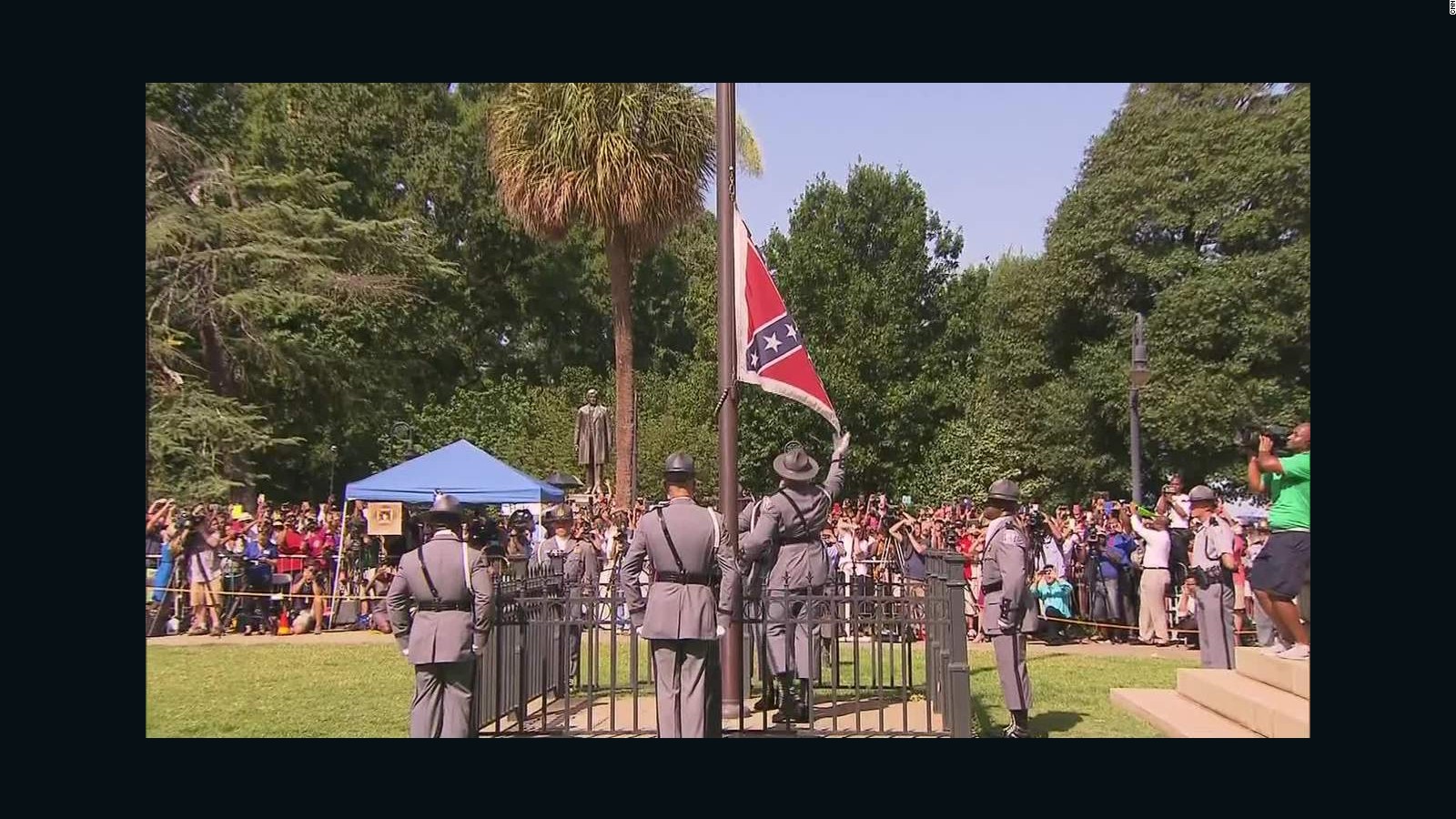 Watch Confederate Flag Come Down From South Carolinas Capitol Cnn Video 1178