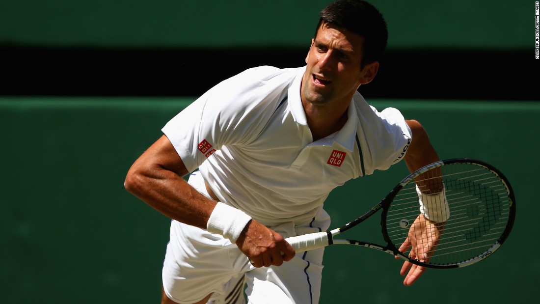 Top seed Novak Djokovic had too much firepower for Richard Gasquet in Friday&#39;s opening men&#39;s semifinal at Wimbledon 2015.