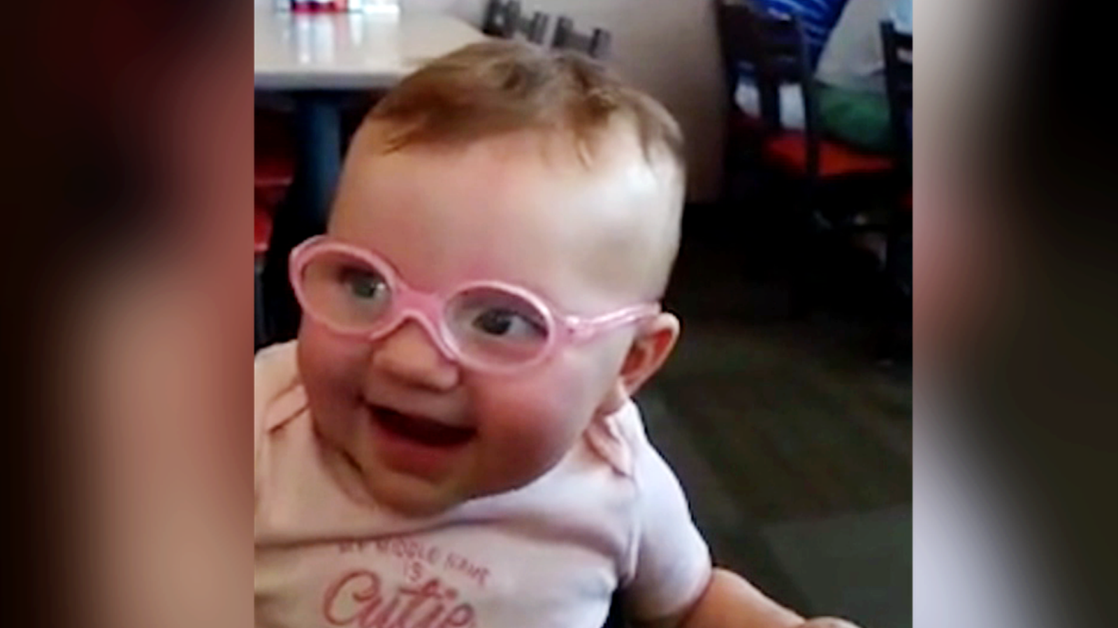 Baby S Adorable Reaction To Glasses Cnn Video