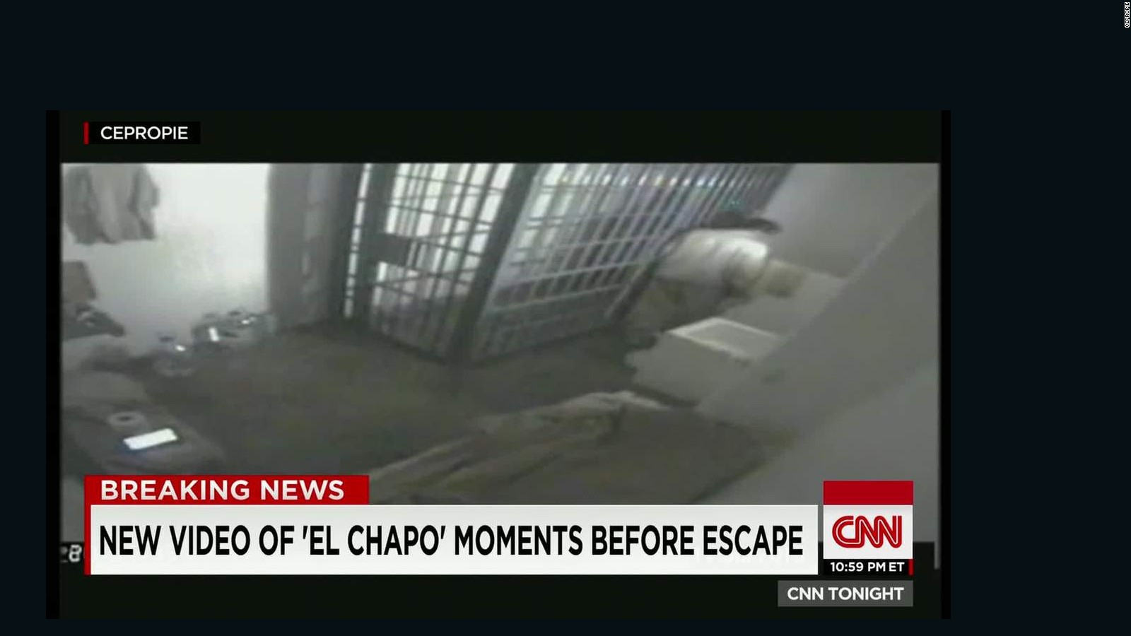 Video released of 'El Chapo' escaping CNN Video