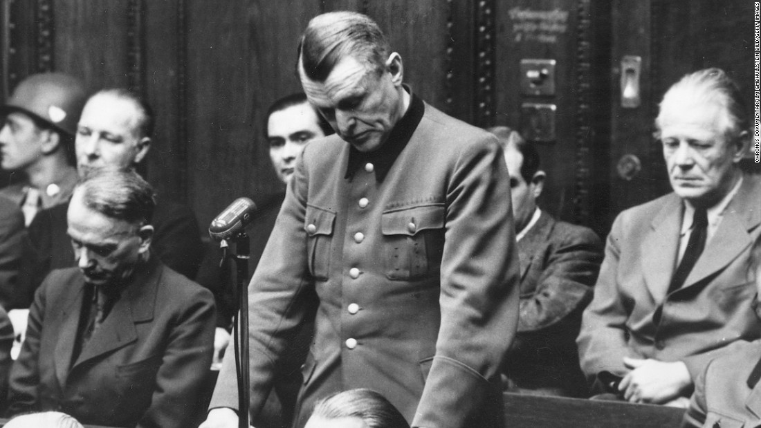 One of the Nazi regime&#39;s top military doctors was Karl Genzken, a leading defendant at the second round of Nuremberg Trials, which took place from 1946 to 1949 and resulted in scores of convictions of bureaucrats, soldiers, physicians, judges and industrialists for crimes committed under the Third Reich. Genzken was found guilty of experimenting on people using poisons and incendiary bombs and was sentenced to life in prison. Other doctors, such as the notorious Josef Mengele, committed inhumane medical experiments on Auschwitz prisoners. Mengele was never caught or tried.
