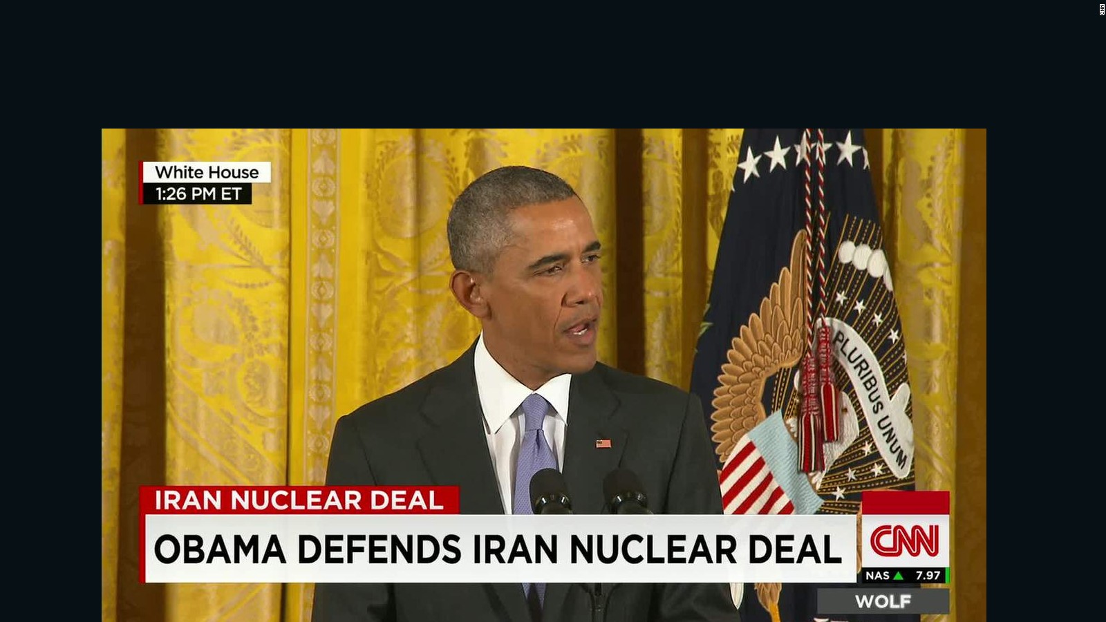 Obama: Deal cuts off Iran's pathways to nuclear weapon - CNN Video