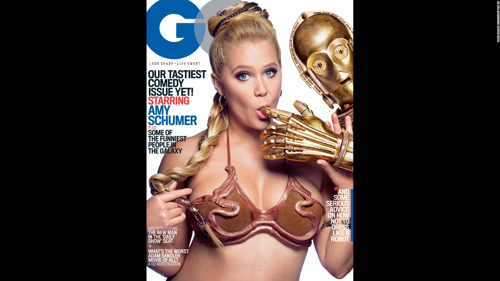 Amy Schumer Goes Star Wars In Gq Cover Cnn 