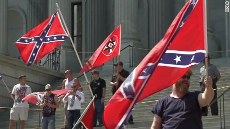 Black Panthers, KKK hold dueling rallies