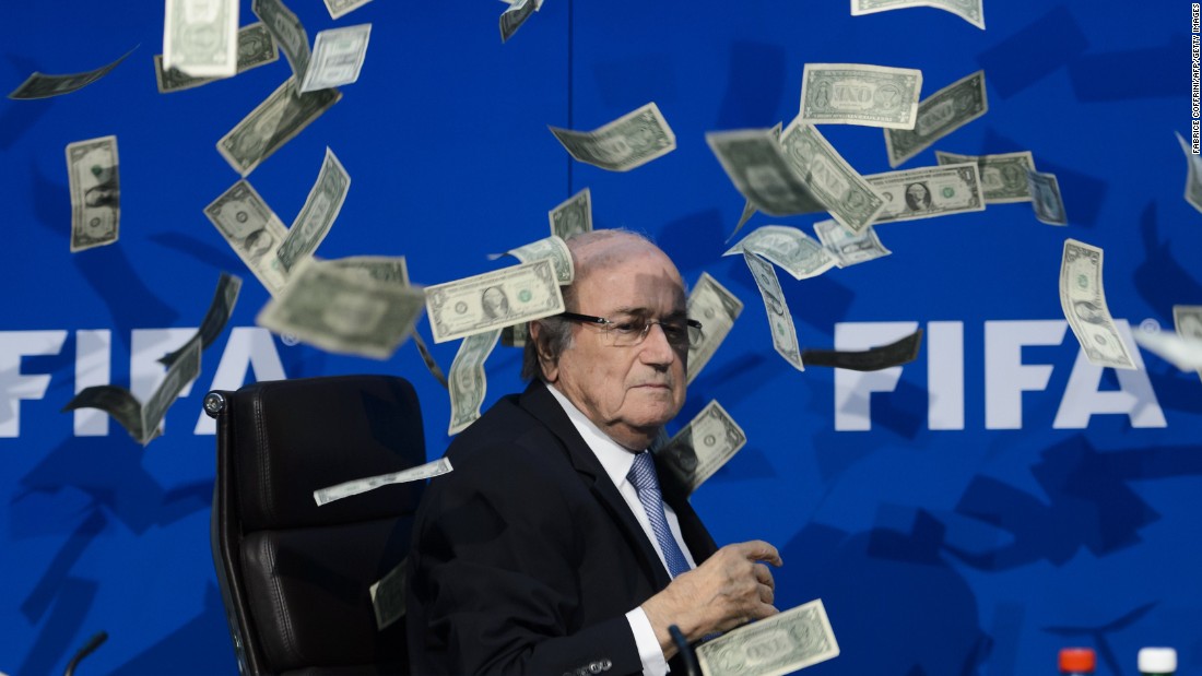 FIFA&#39;s standing has taken a bit of a battering recently and the organization&#39;s plans to rebuild its reputation took a further knock when a July 20 press conference was hijacked by British comedian Simon Brodkin -- aka Lee Nelson 