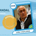 FIFA scandal collector cards Joao Havelange