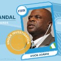 FIFA scandal collector cards Amos Adamu