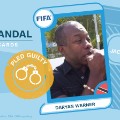 FIFA scandal collector cards Daryan Warner
