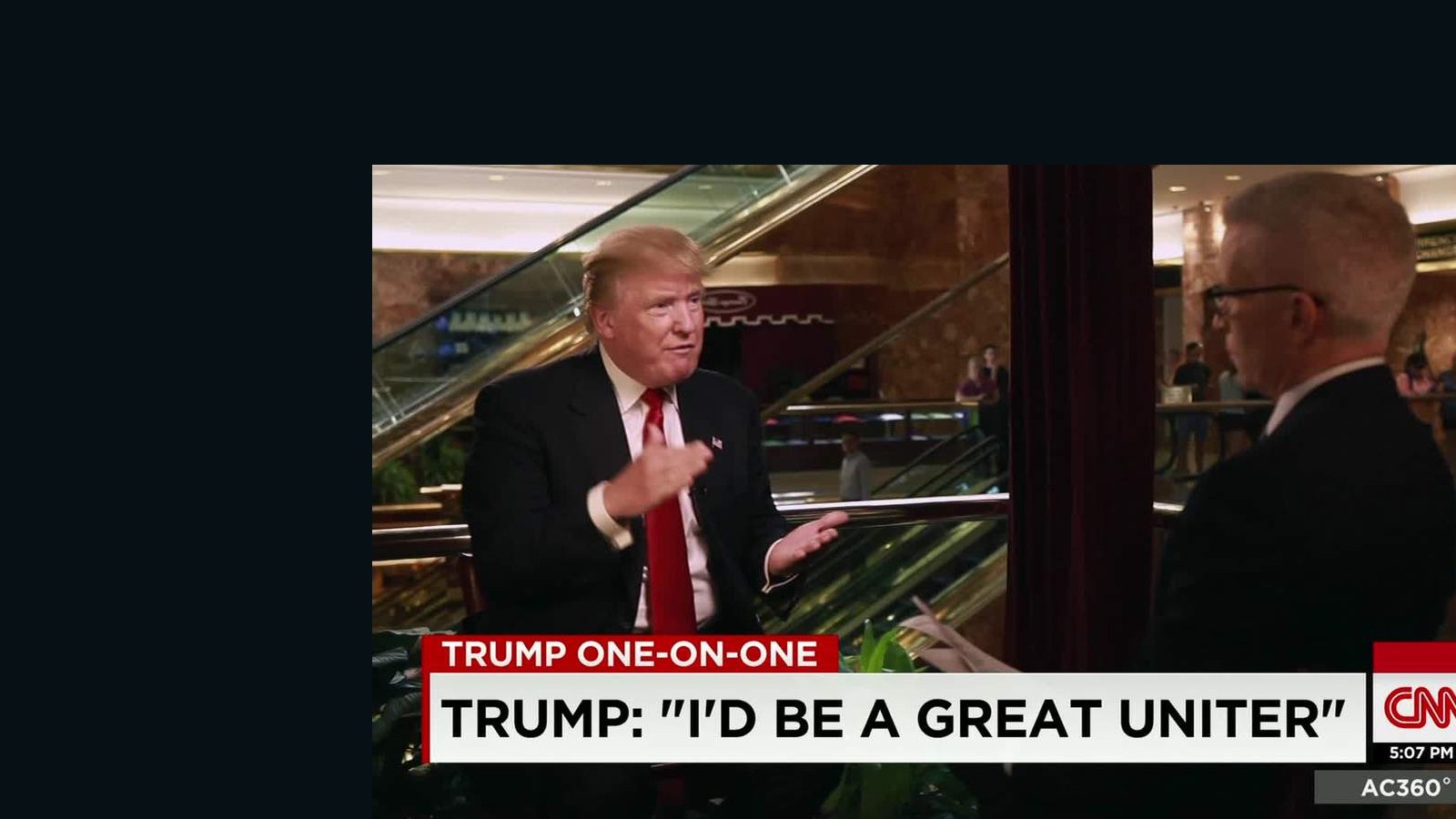 Donald Trump Interview Part 1 Cnn Video