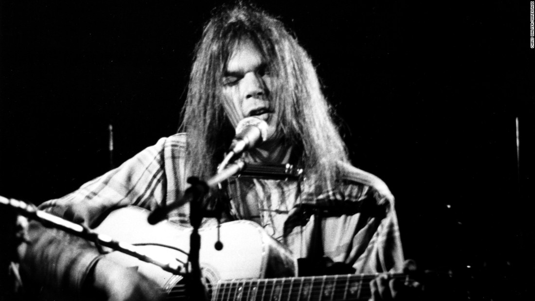 Young&#39;s solo career in the &#39;70s presented a successful mix of acoustic and electric folk rock. His signature voice and personal lyrics give emotional weight to songs, like the existential anxiety in &quot;Old Man&quot; and the aimless longing in &quot;Heart of Gold.&quot;