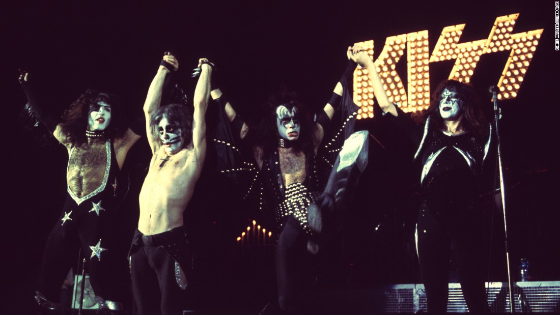 Kiss&#39; iconic makeup and hyperbolic pyrotechnic performances bred a new kind of rock where  theatrics were just as important -- or even more important -- than music. For fans, there was no boundary between the band and its comic-book personas: Gene Simmons as the tongue-flicking demon, Paul Stanley as the dreamy star child, Ace Frehley as the far-out spaceman and Peter Criss as the catman.