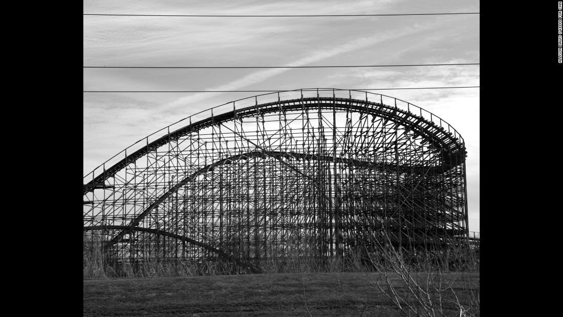 A Six Flags theme park in New Orleans was flooded during Katrina. 