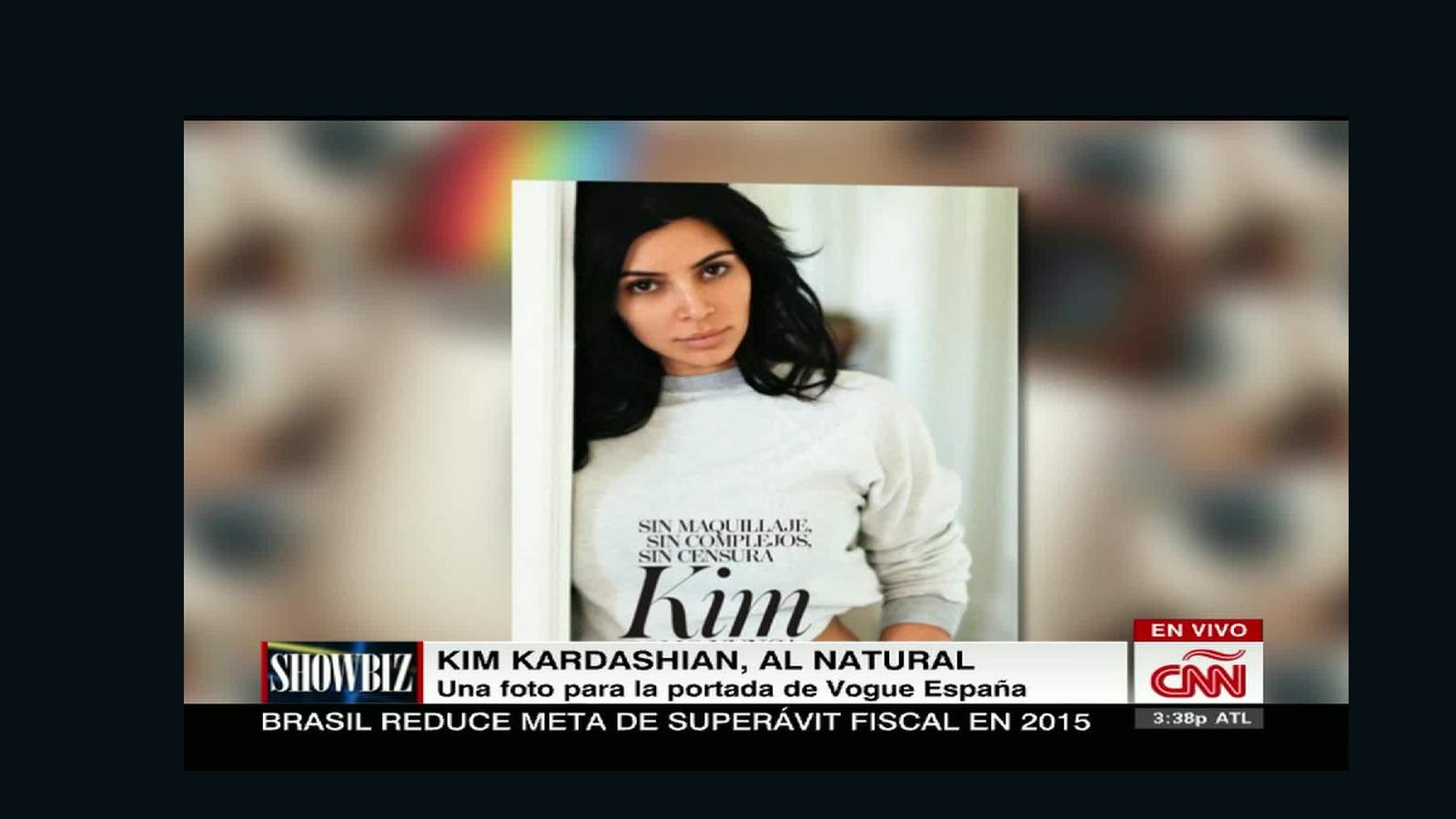 Kim Kardashian al natural en la portada de Vogue España - CNN Video