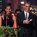 Obama family Christmas 2014 RESTRICTED