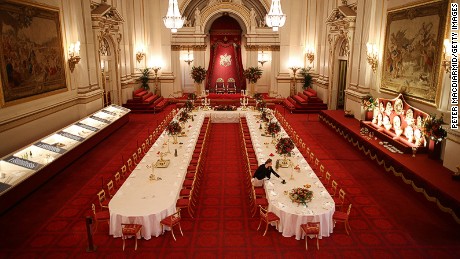 A royal welcome: Go inside Buckingham Palace