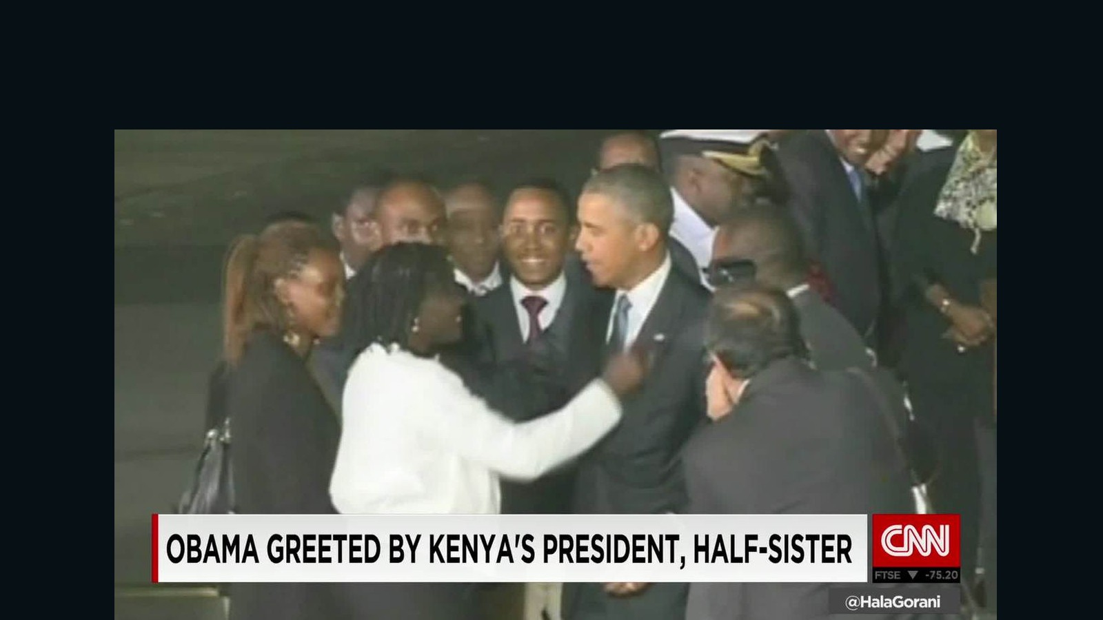 Pres. Obama makes first visit to Kenya as president - CNN Video