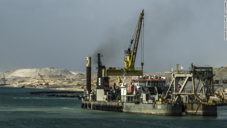 Egypt prepares to open expanded Suez Canal