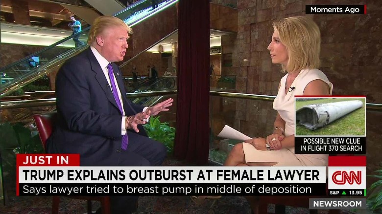 Trump Explains Outburst At Female Lawyer Cnn Video