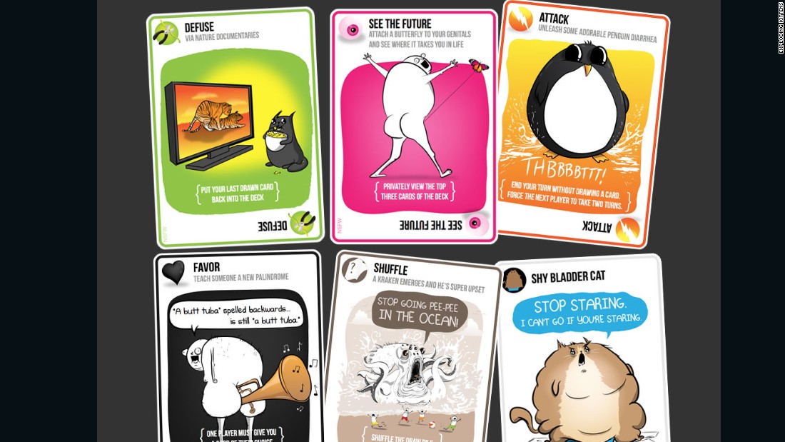 exploding kittens card game nsfw edition