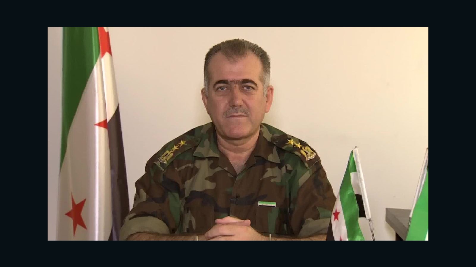 Free Syrian Army Col We Need A Buffer Zone Cnn Video