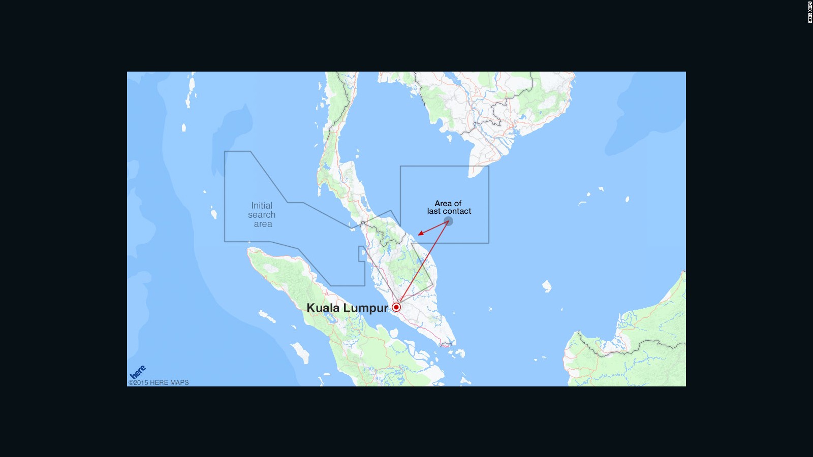 MH370 Maps Takeoff Disappearance Searches CNN   150730144954 Map Mh370 02 Full 169 