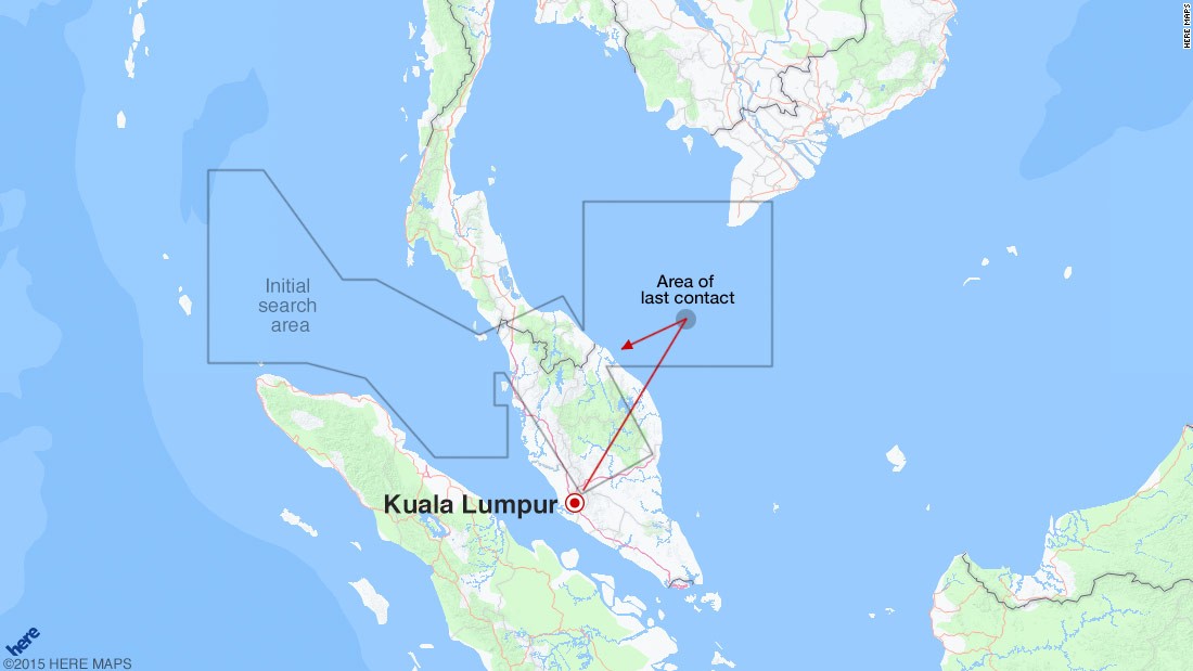 MH370 maps Takeoff, disappearance, searches  CNN