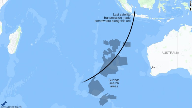 MH370 Maps Takeoff Disappearance Searches CNN   150730145023 Map Mh370 03 Exlarge 169 