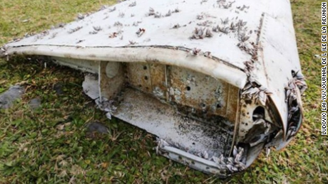 MH370's flaperon was found in eastern Africa.