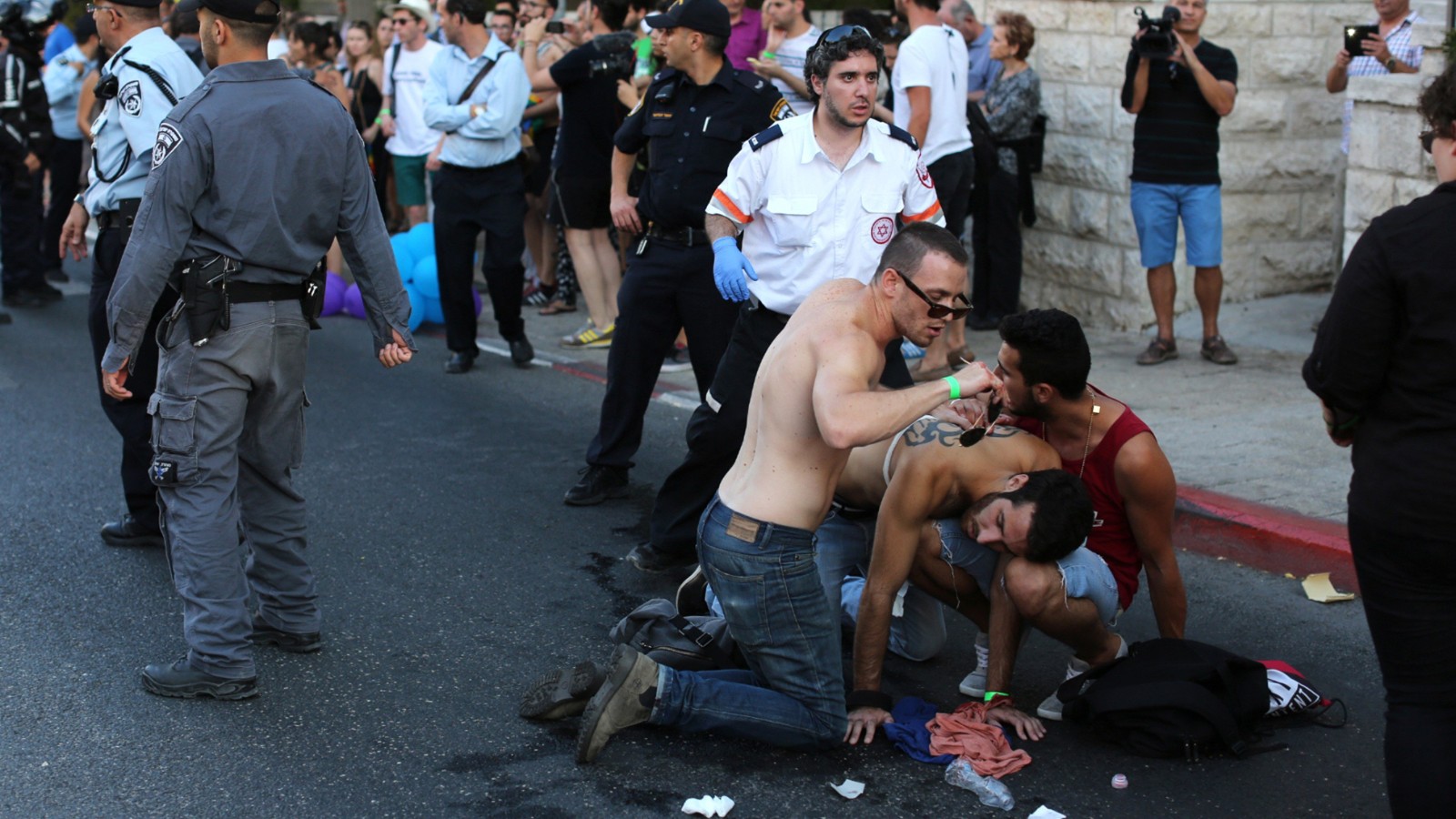 Gay Pride Jerusalem Stabbing