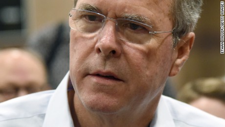 Republican presidential candidate and former Florida Gov. Jeb Bush speaks at a town hall meeting at the Valley View Recreation Center on June 27, 2015 in Henderson, Nevada.