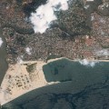 eko atlantic satellite view lagos nigeria