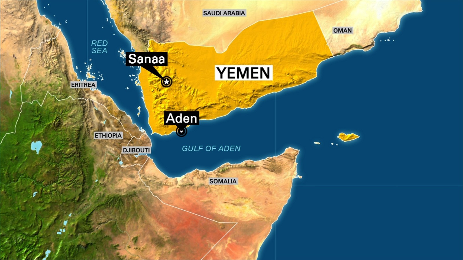 Iranian Warship Points Weapon At U S Helicopter Official Says   150805112829 Yemen Gulf Of Aden Map Super Tease 