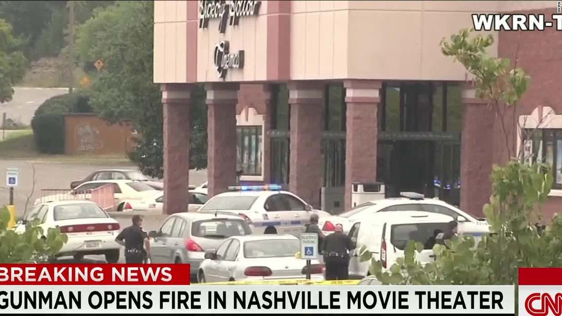 Police give details of Nashville movie theater attack - CNN Video