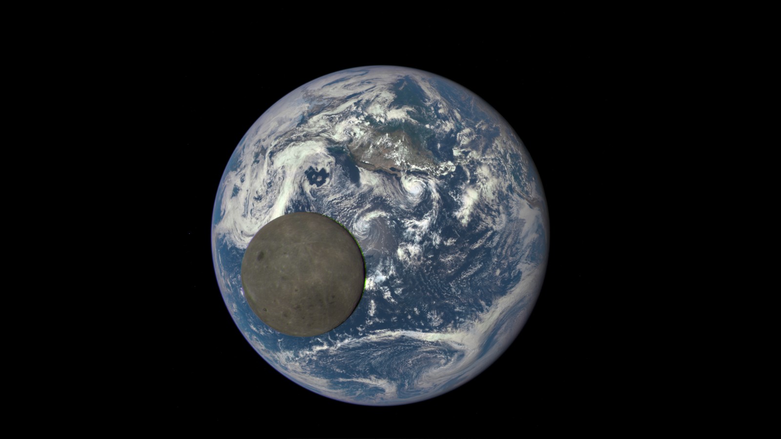 NASA camera shows moon crossing Earth CNN