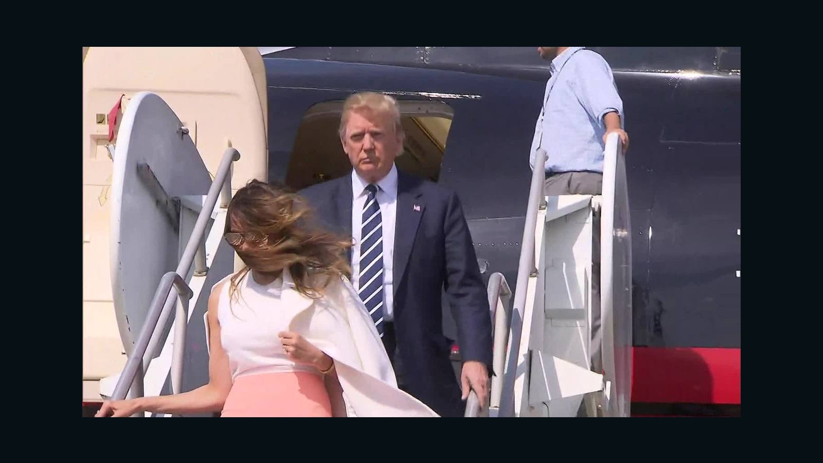 Donald Trump Arrives In Ohio For Gop Debate Cnn Video