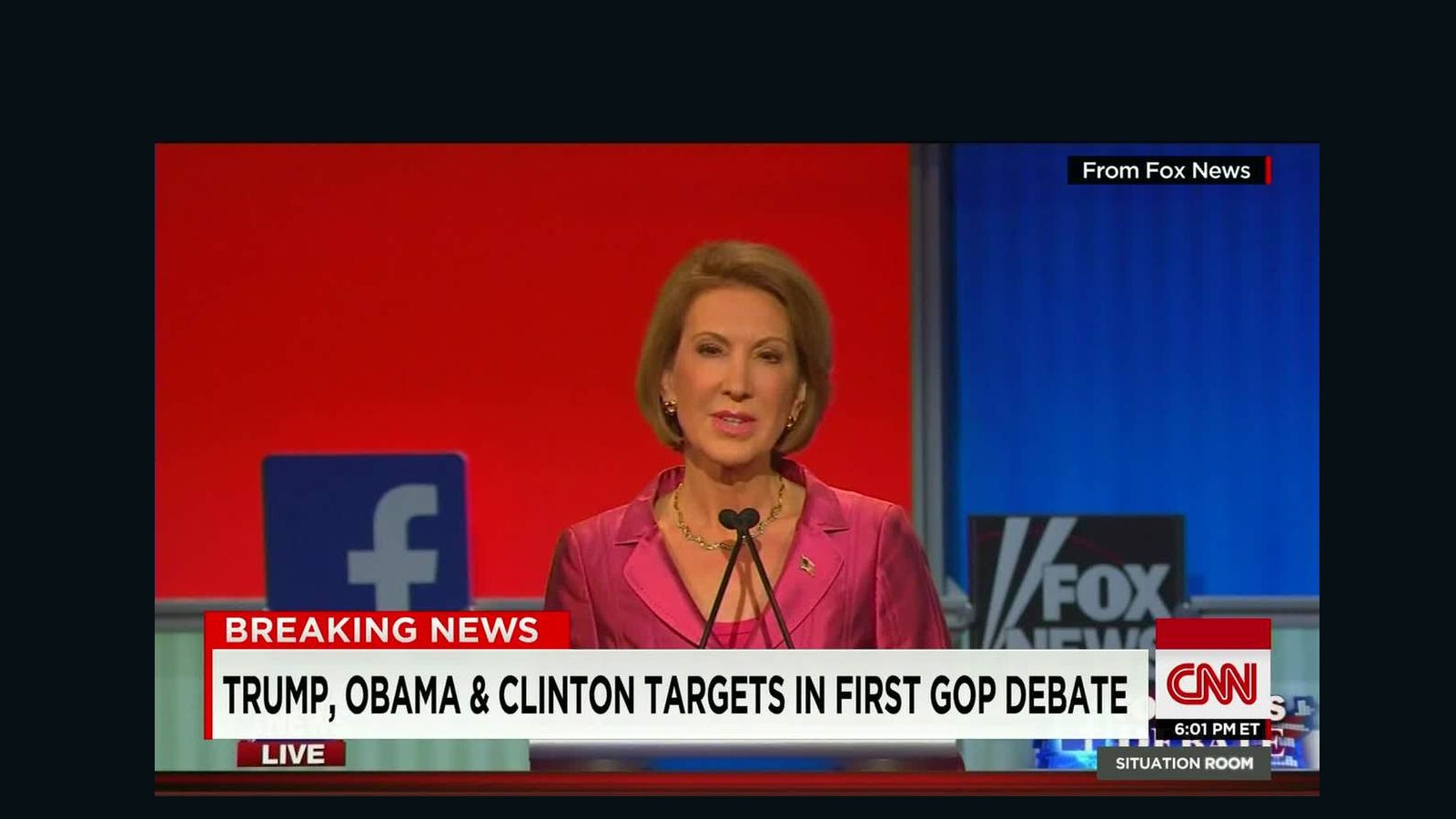 Candidates Hit Trump Early In The Undercard Debate Cnn Video