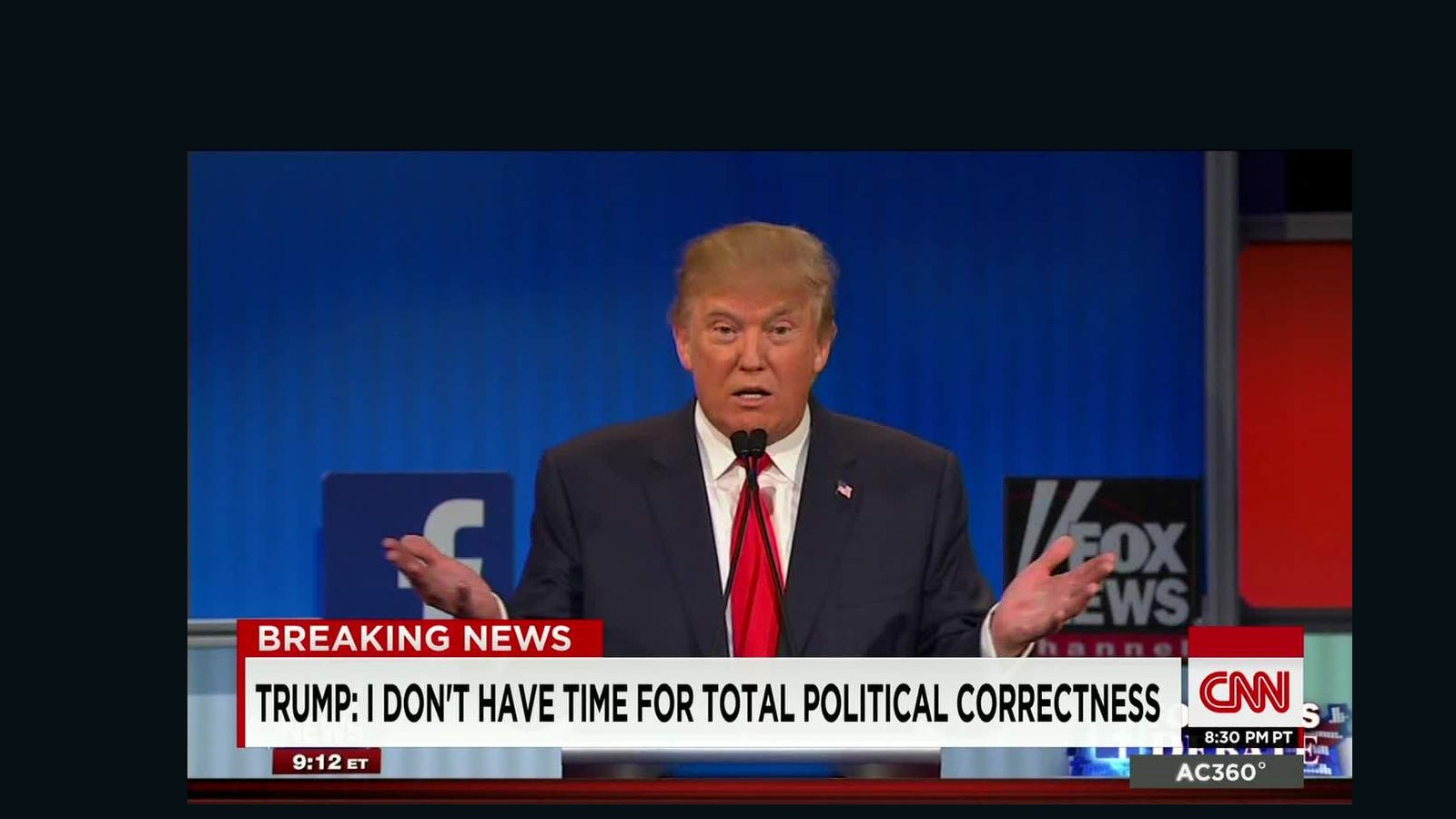 Trump I Dont Have Time For Total Political Correctness Cnn Video