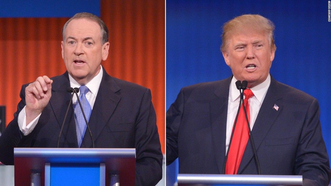 Mike Huckabee Donald Trumps Comments Were Earthy Cnn Politics