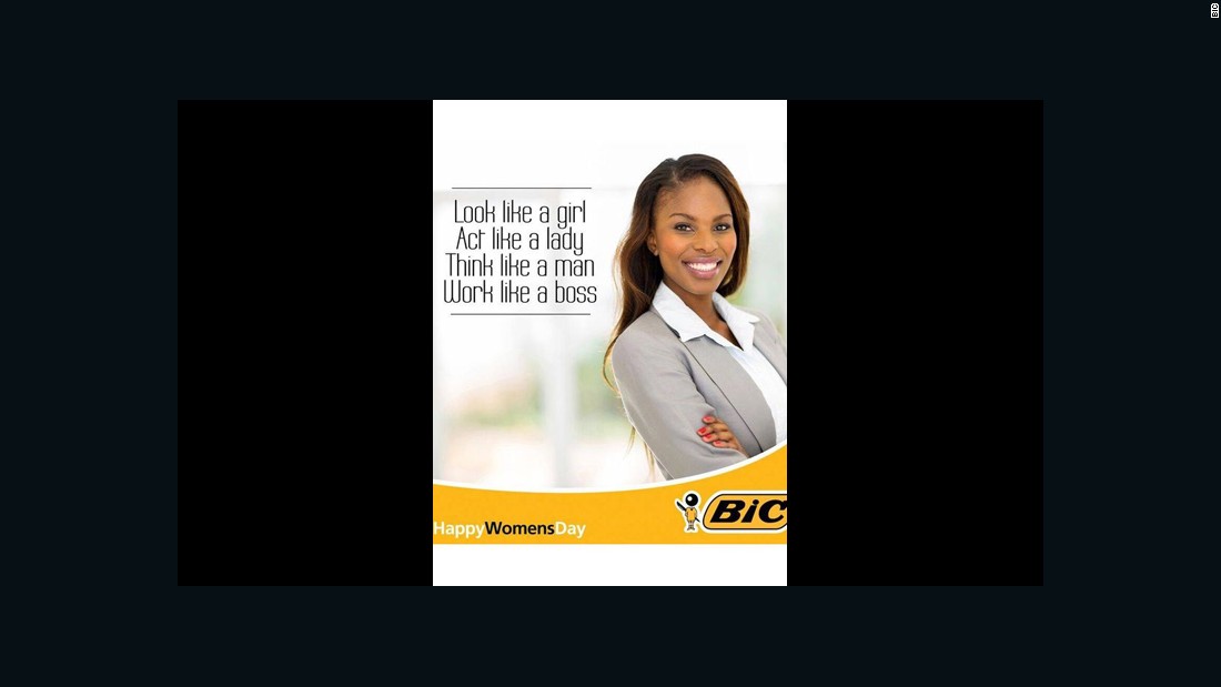 Bic Offends With Womens Day Salute In South Africa Cnn