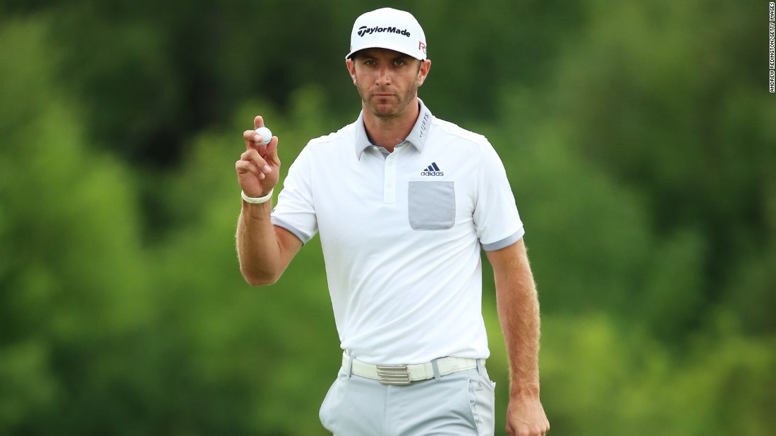 Dustin Johnson took an early lead on day one at the U.S. PGA Championship at the Whistling Straits course in Wisconsin, and by the end of the first round he held a one-stroke advantage.
