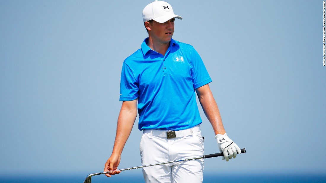 McIlroy&#39;s playing partner Jordan Spieth is searching for his third major in 2015 but started slowly at Whistling Straits, carding an opening 71.