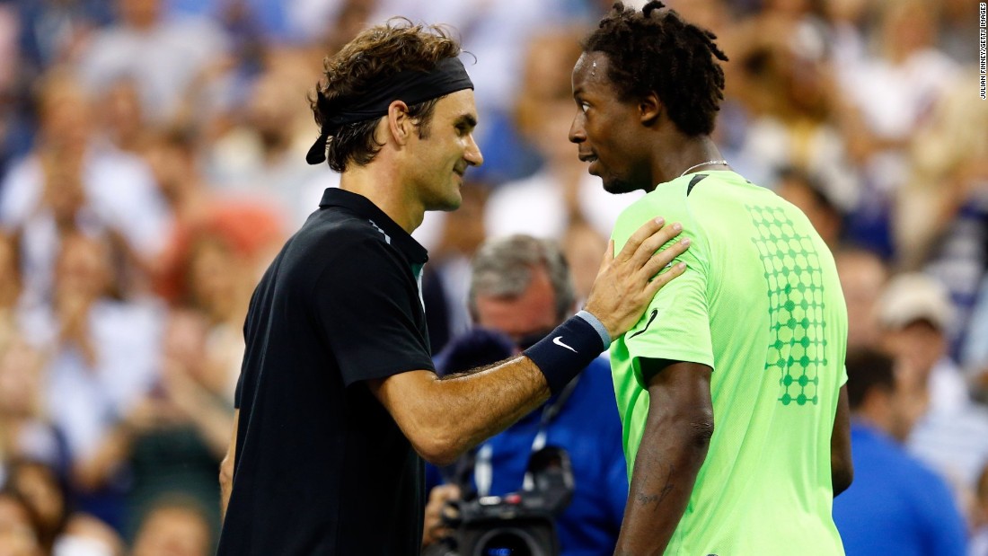 Monfils held a two-set lead over Federer at last year&#39;s U.S. Open before the Swiss rallied to win their quarterfinal. 