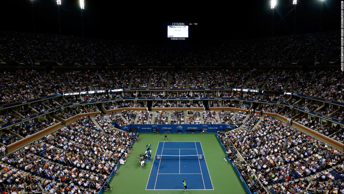 Monfils says he loves playing in New York, especially on Arthur Ashe stadium under the lights. 