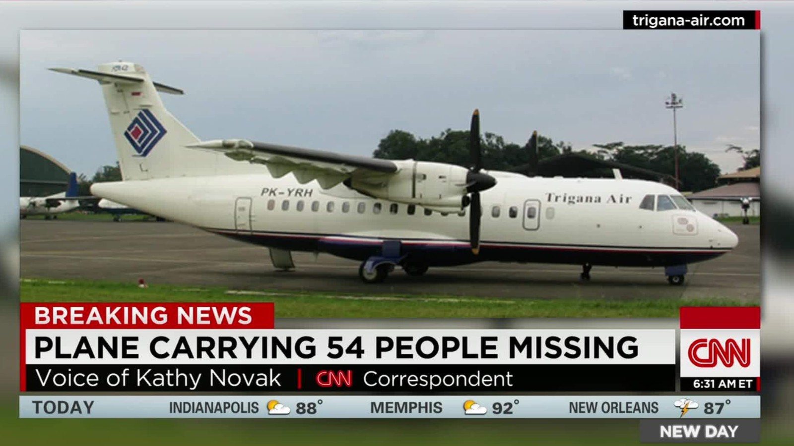 Indonesia missing plane is 27 years old  CNN Video
