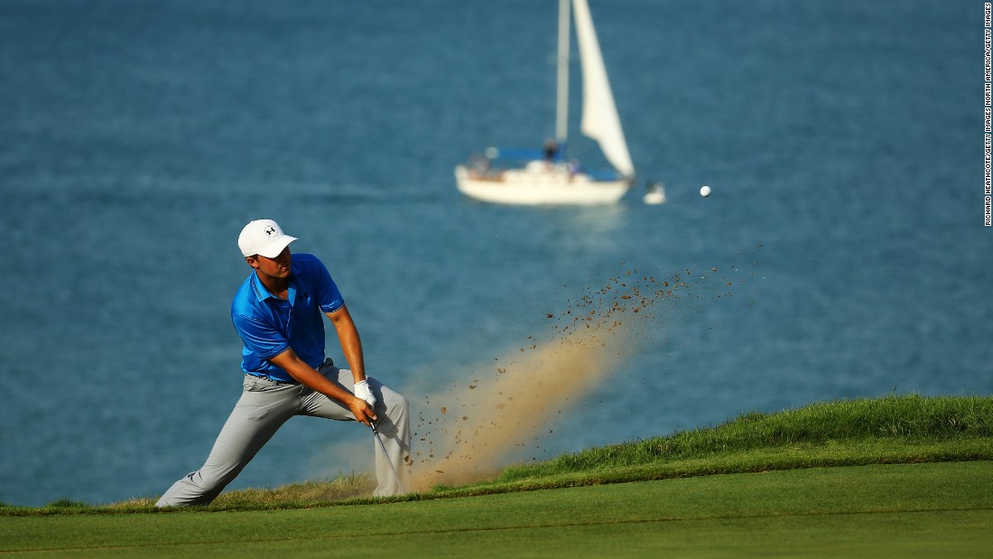 Day won by three shots from American Jordan Spieth, who became the new world No. 1 despite failing to win his third major title this year.  