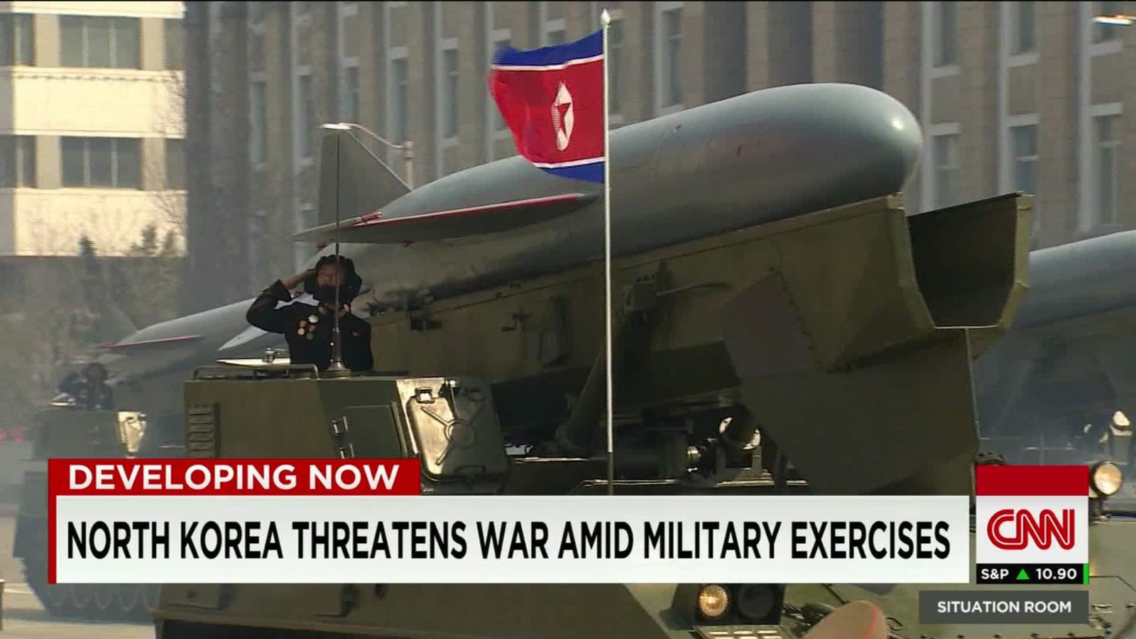 N Korea Threatens Us Amid Military Exercises Cnn Video 