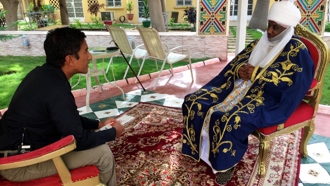 CNN&#39;s Dr. Sanjay Gupta talks to the Emir of Kano. The Emir has been instrumental in changing people&#39;s attitudes toward the vaccine in the northern Nigerian state. 